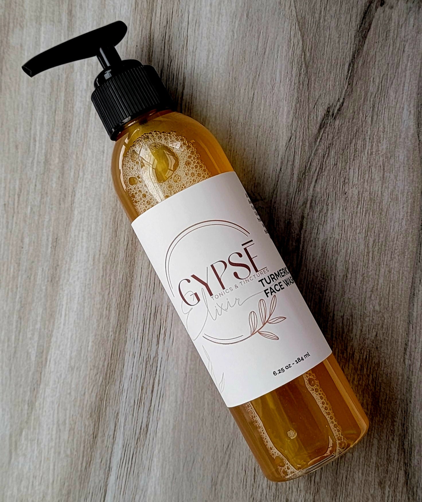 Turmeric Honey Face Wash Gypsē Elixir