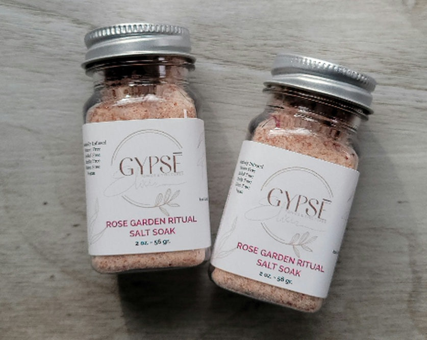 Rose Garden Bath Salt Soaks