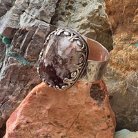 Wild Horse Magnesite and Sterling Silver Ring