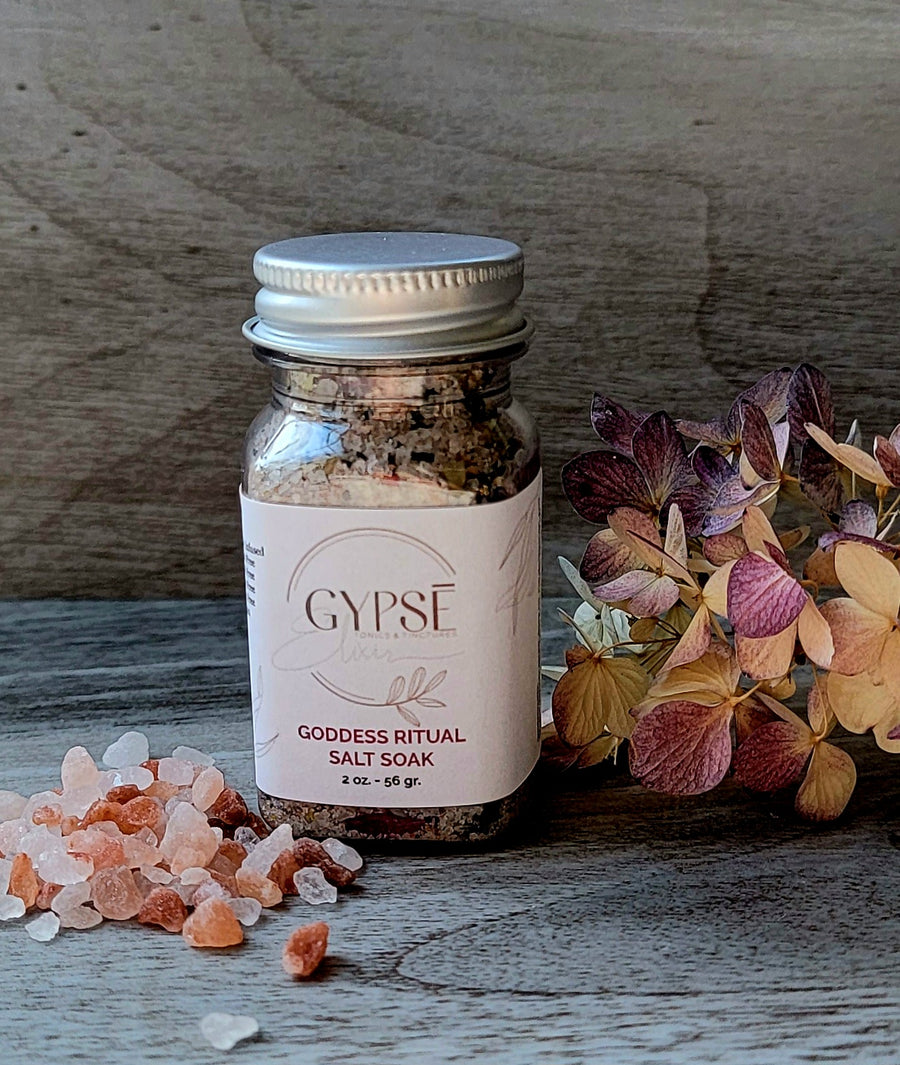 Goddess Ritual Bath Salt Soaks