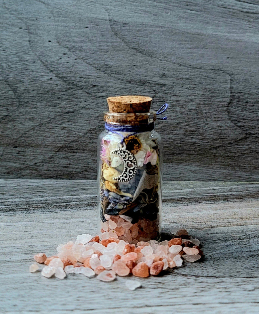 Grounding Jars, Witch Jars, Protection Spell Jar Blessing Jar