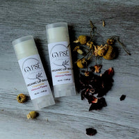 Organic Lip Balm with Chamomile and Hibiscus